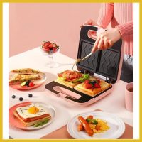 Máy kẹp bánh mì sandwich, Máy nướng bánh mì đa năng, Máy làm bánh mì tại nhà