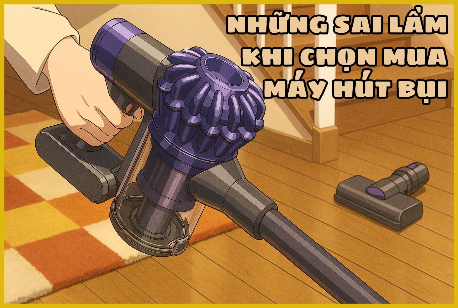 Chọn **máy hút bụi** tốt nhất cho gia đình bạn