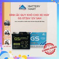 Ắc quy GS khô GTZ6V 5Ah độ bền cao cho xe Vision Lead Airblade 125