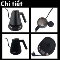 Ấm siêu tốc Daewoo 1L DWK-GN10LCD chính hãng đa chức năng chỉnh nhiệt độ bảo hành 24 tháng