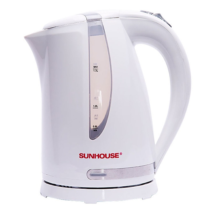 Ấm Siêu Tốc Sunhouse SHD1300 1.7 Lít Trắng Cao Cấp Đun Sôi Nước Chỉ Trong Vài Phút