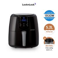 Đầu Tư Cho Sức Khỏe Với Nồi Chiên Không Dầu Lock&Lock EJF357BLK 5.2 Lít Tiêu Chuẩn Quốc Tế