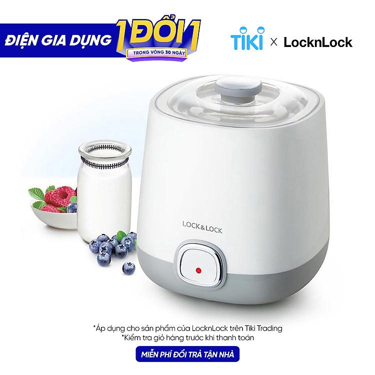 Đầu Tư Máy Làm Sữa Chua Lock&Lock EJY110SLV 1000ml Chính Hãng Để Chăm Sóc Sức Khỏe