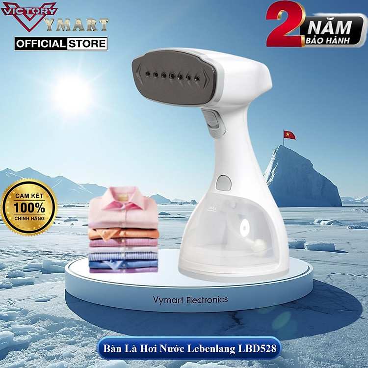 Bàn Là Cầm Tay Lebenlang LBD528 1500W Bình Chứa 300ML Lựa Chọn Hoàn Hảo Cho Gia Đình