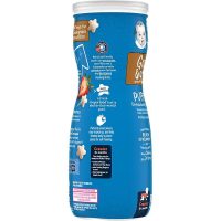 Bánh ăn dặm Gerber Puffs vị dâu táo 42g giải pháp ăn dặm thông minh cho mẹ