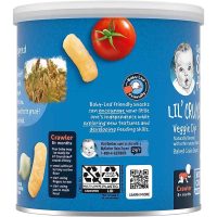 Bánh Gerber Lil Crunchies vị rau củ giúp trẻ hào hứng hơn với những bữa ăn dặm đầu đời