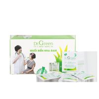 Bảo vệ mũi cho trẻ em và người lớn với muối rửa mũi Dr.Green chiết xuất nha đam chất lượng cao