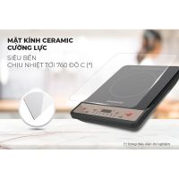 Bếp điện từ cơ Sunhouse SHD6160 chính hãng giá tốt tặng kèm nồi lẩu inox bền bỉ