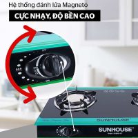 Bếp Gas Hồng Ngoại Đôi Sunhouse SHB004MT Công Nghệ Mới Giữ Nhiệt Tốt Nấu Chín Nhanh