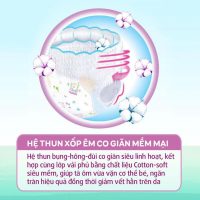 Bỉm quần Bobby size XXXL 22 miếng tặng thêm 2 miếng bên trong cho bé cực đại