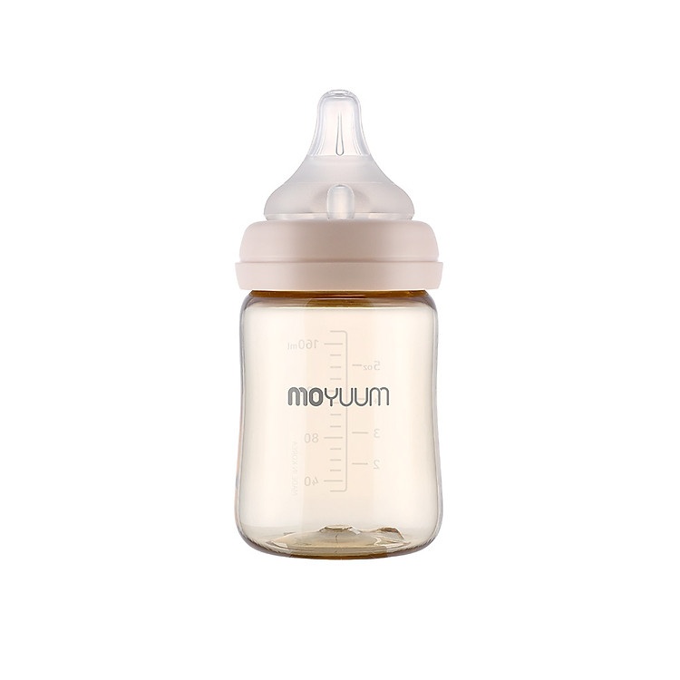Bình Sữa Moyuum Premium PPSU All In One Bản Trơn Đạt Tiêu Chuẩn Kiểm Định Quốc Tế Khắt Khe