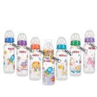 Bình sữa Nuby 240ml cổ hẹp mang lại cảm giác thoải mái cho bé khi bú mẹ