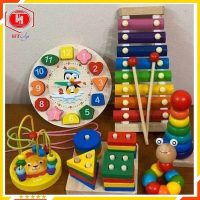 Bộ 6 đồ chơi gỗ HT SYS chính hãng bền đẹp an toàn tuyệt đối cho sức khỏe của trẻ