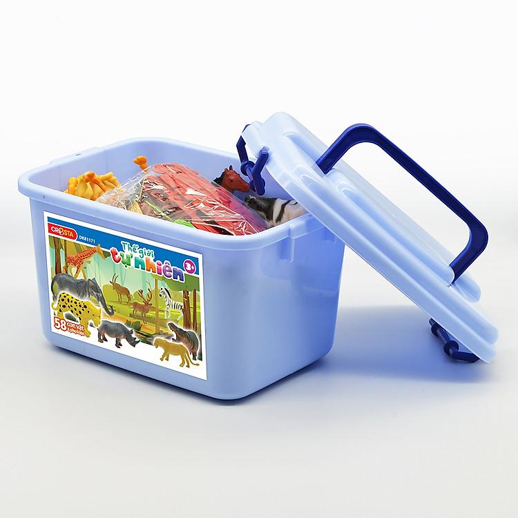 Bộ sưu tập con vật tự nhiên Duka DK81171 đồ chơi vận động và tư duy toàn diện
