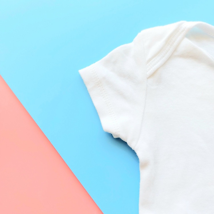 Body sơ sinh cộc tay màu trắng xuất dư vải cotton mềm mại thoáng mát nhất cho bé