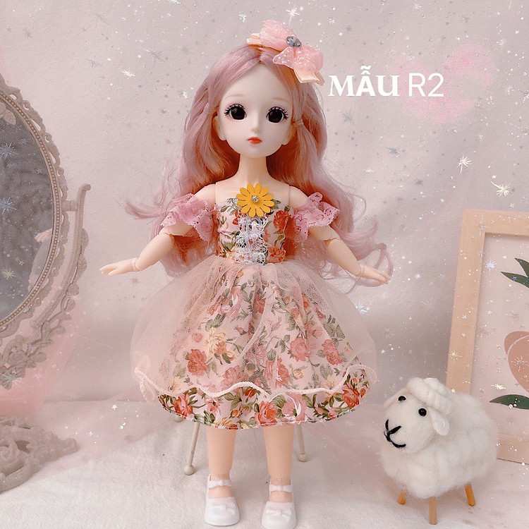Búp bê khớp gối 3D cao cấp 30cm hàng nhập khẩu chất lượng cao đảm bảo an toàn tuyệt đối