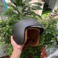 Cận Cảnh Mũ Bảo Hiểm Royal M139 Đen Nhám Kính Âm Với Lớp Lót Kháng Khuẩn Thông Thoáng