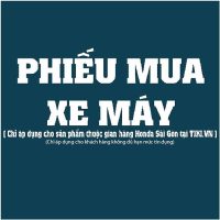 Cập nhật bảng giá xe máy Honda mới nhất kèm ưu đãi từ phiếu mua hàng Sài Gòn