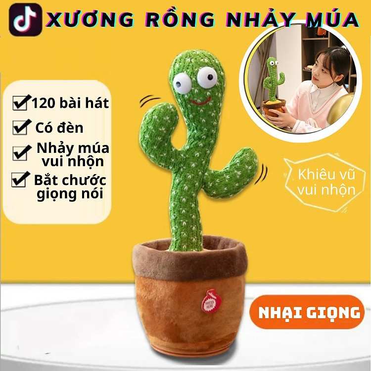 Cây xương rồng biết nhại tiếng người và nhảy múa linh hoạt hàng chính hãng bền đẹp