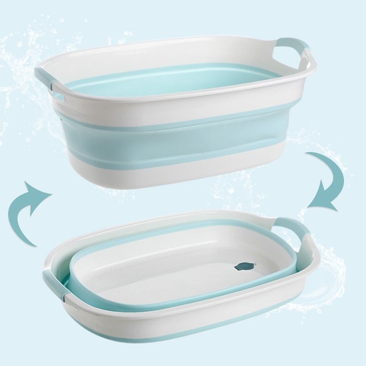 Chậu tắm trẻ em size lớn gấp gọn tiện lợi đáp ứng mọi nhu cầu vệ sinh hàng ngày