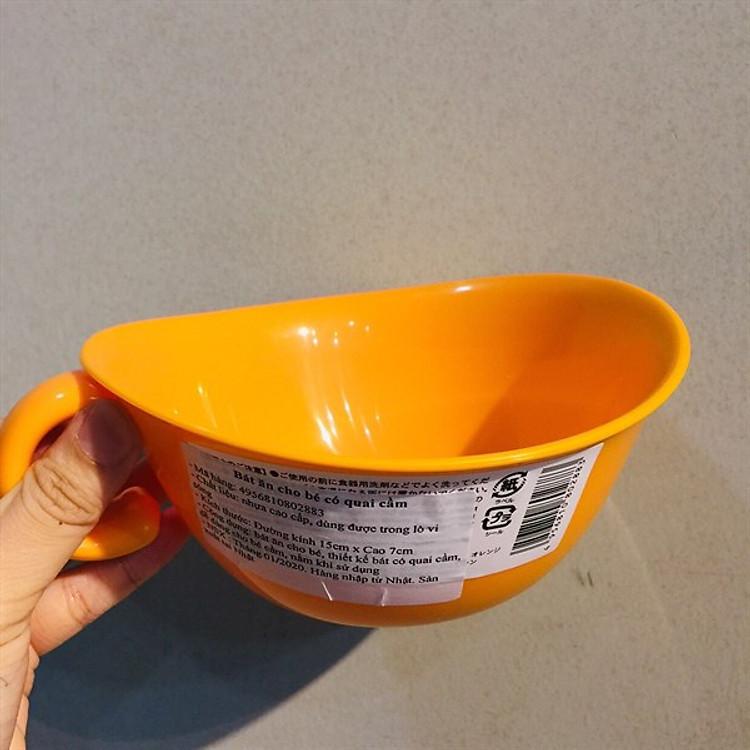 Chén ăn dặm Kokubo 15cm có quai cầm là người bạn đồng hành tin cậy cho bé