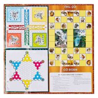 Cờ Tỷ Phú KTP5T1 Liên Hiệp Thành 5 Trong 1 Hộp Giấy Lớn Thiết Kế Sang Trọng Bắt Mắt