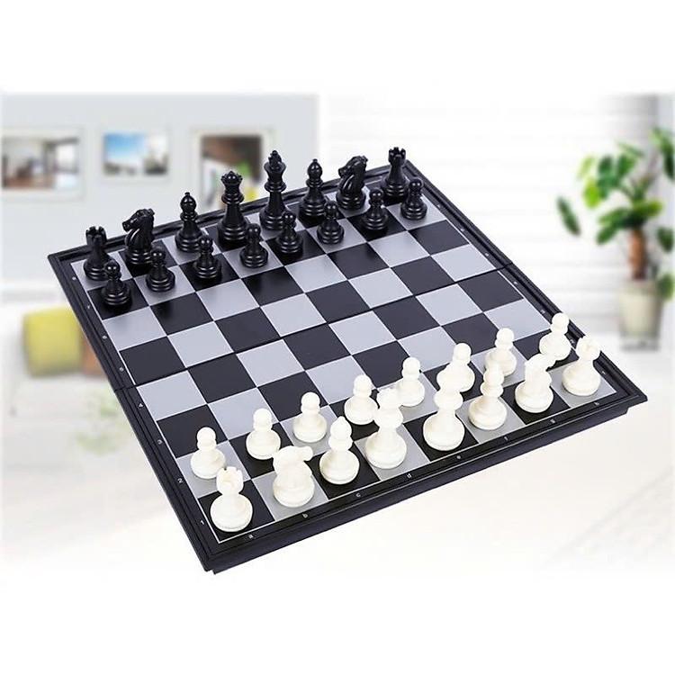 Cờ Vua Nam Châm HENRYSA Cao Cấp Bàn 25x25cm Gấp Gọn Chính Hãng Độ Bền Cao