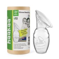 Cốc hứng sữa Haakaa Gen.1 100ml cùng Nắp đậy Silicone cao cấp không chứa chất độc hại
