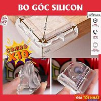 Combo 10 bọc góc bàn silicon mềm dẻo bảo vệ sức khỏe gia đình từ điều nhỏ nhất
