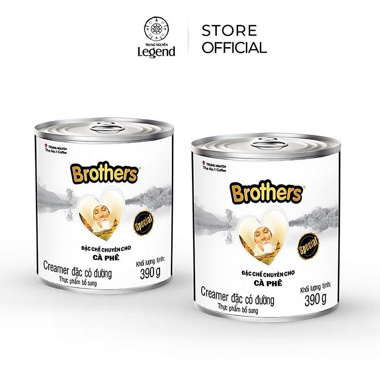 Combo 2 Lon Sữa Đặc Brothers Trung Nguyên Legend Đảm Bảo Sự Đồng Nhất Cho Từng Ly Cà Phê