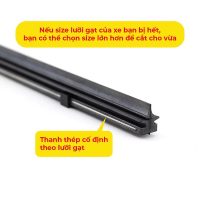 Combo 2 Lưỡi Gạt Mưa VIAIR R15 650mm Bảo Vệ Kính Lái Và Tăng Cường Quan Sát