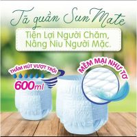 Combo 6 Gói Tã Quần Sunmate XL7 Siêu Mềm Mại Hàng Chính Hãng Giao Nhanh Hạn Sử Dụng Mới