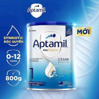 Combo 6 lon Aptamil Profutura Cesarbiotik 1 hỗ trợ bé phát triển trí não và thị lực toàn diện