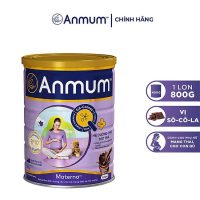 Combo Dinh Dưỡng Và Hương Vị Tuyệt Vời Với Sữa Bột Anmum Materna Chocolate 800g Cho Mẹ