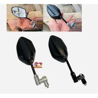 Combo kính AB Winner vân Carbon chân xoay CNC 360 độ bền bỉ thách thức mọi thời tiết