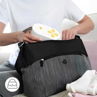 Combo máy hút sữa Medela Pump MaxFlow túi xách và đá khô giữ lạnh tiêu chuẩn quốc tế