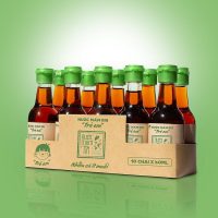 Combo nước mắm Tĩn ăn dặm cho bé 42N lốc 10 chai thủy tinh mini 60ml sạch