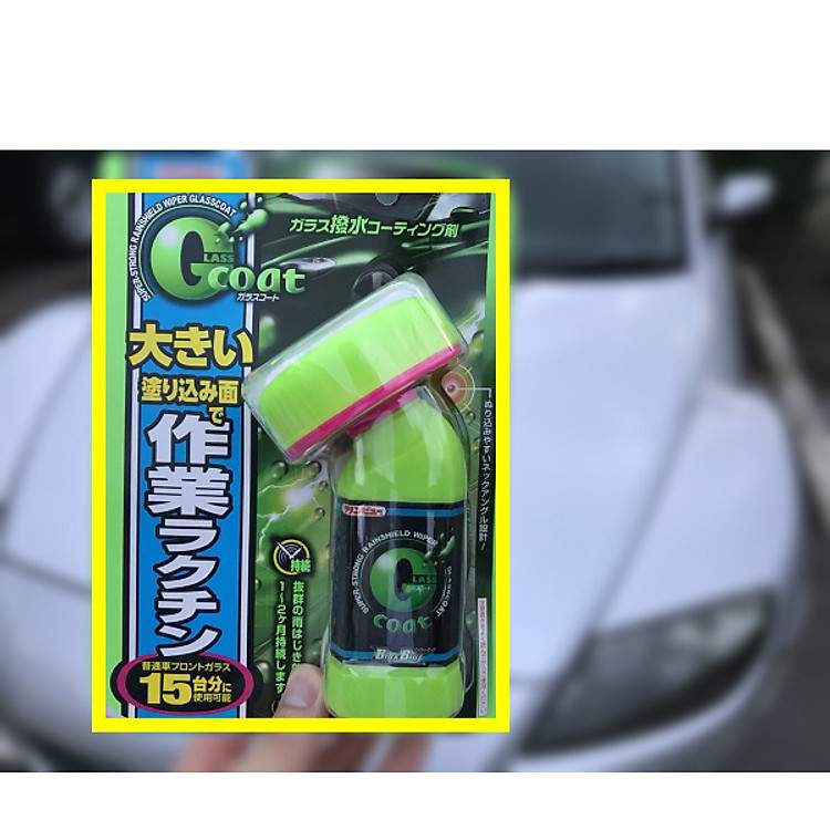 Combo sáp phủ nano chống nước và bình xịt chống mờ kính lái xe an toàn tuyệt đối