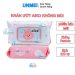 Combo tiết kiệm 10 gói khăn giấy ướt Aiko 100 tờ không mùi màu hồng cho mọi nhà