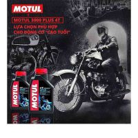 Cung cấp sỉ lẻ nhớt Motul 3000 Plus 4T 20W50 0.8L chính hãng bảo vệ máy toàn diện