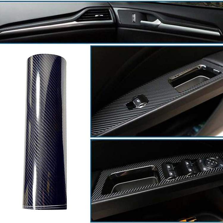 Cuộn Decal Cacbon 5D chất lượng quốc tế dành cho cộng đồng đam mê xe dịch vụ