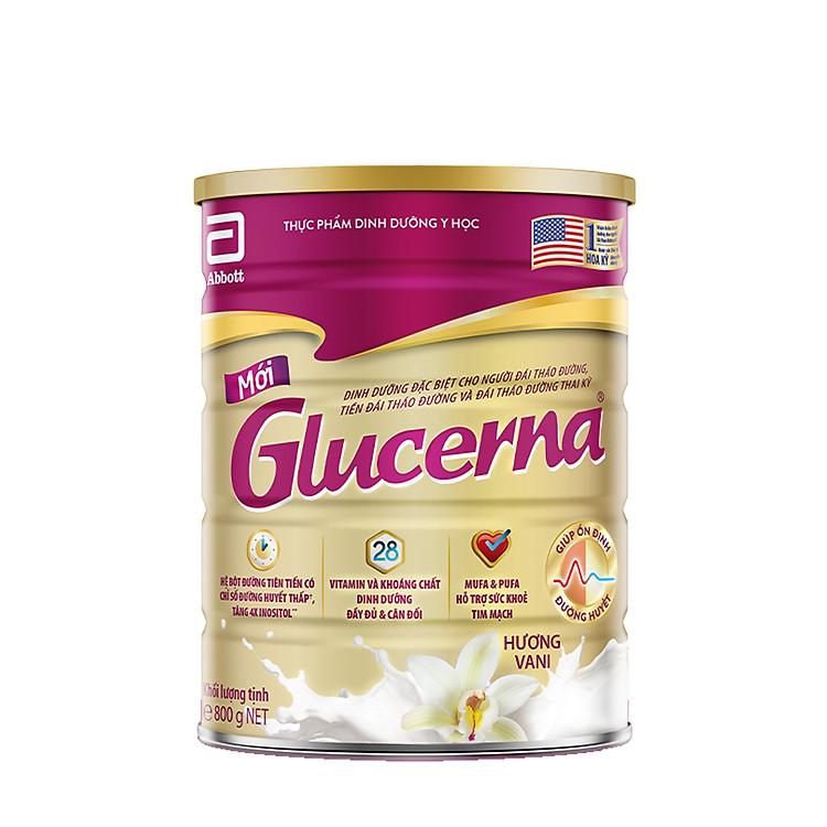 Đảm bảo dinh dưỡng hằng ngày với sữa bột Abbott Glucerna Vani tiêu chuẩn quốc tế