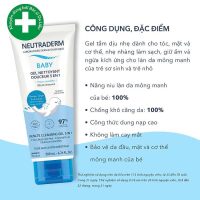 Đảm bảo sự an toàn tối đa cho da bé với dòng sữa tắm gội Neutraderm đạt chuẩn y khoa