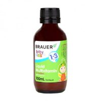 Đảm bảo sự tăng trưởng toàn diện của trẻ nhỏ với sản phẩm Vitamin tổng hợp Brauer Baby Kids Liquid Multivitamin