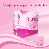 Đảm bảo vệ sinh và sự khô ráo suốt ngày dài với băng vệ sinh Diana Mama 12 miếng