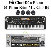 Đàn piano điện tử 61 phím hỗ trợ mic hát cho bé phát triển trí thông minh