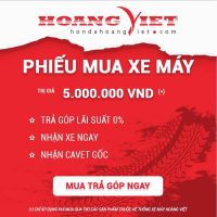 Đăng ký nhận phiếu mua xe máy Hoàng Việt ngay hôm nay để nhận thêm nhiều quà tặng