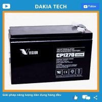 Đánh giá chi tiết ắc quy Vision CP1270 12V 7Ah dòng sản phẩm bán chạy nhất