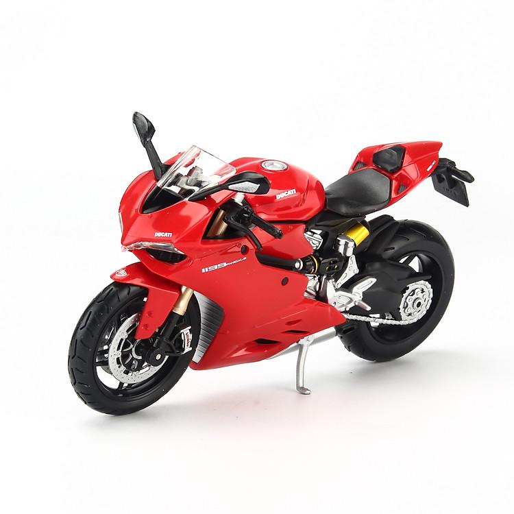 Đánh Giá Mô Hình Xe Ducati 1199 Panigale Red 1:12 Maisto Thiết Kế Đột Phá