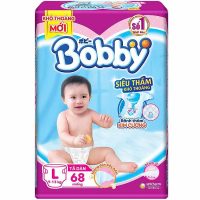 Đánh giá tã dán Bobby siêu mỏng thấm gói siêu lớn L68 sự lựa chọn của mẹ thông thái